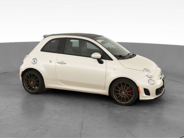 2018 FIAT 500c Abarth Cabriolet 2D Convertible White - FINANCE... for sale in Fresh Meadows, NY – photo 14