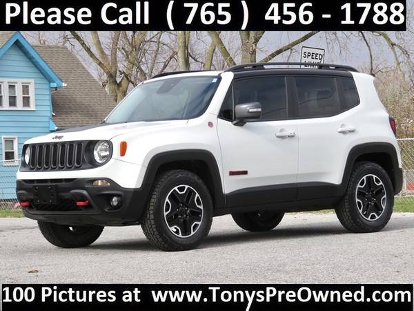 2016 JEEP RENEGADE TRAILHAWK 4X4 ~~~~~ 46,000 Miles ~~~~~ $279... for sale in Kokomo, IN – photo 2