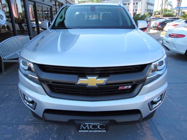 2017 Chevy Chevrolet Colorado 2WD Z71 pickup Silver Ice Metallic -... for sale in San Diego, CA – photo 9