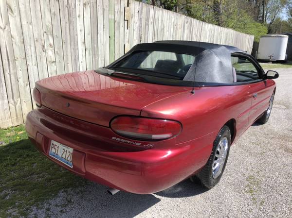 CONVERTIBLE CHRYSLER SEBRING JX 1-OWNER SINCE 1997 - cars & for sale in Dewey, IA – photo 21