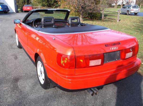 1994 AUDI CABRIOLET - cars & trucks - by owner - vehicle automotive... for sale in Oxford, PA – photo 5