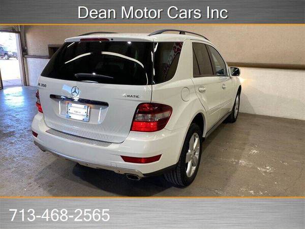 2009 Mercedes Benz ML350 4MATIC AWD 4dr SUV - cars & trucks - by... for sale in Houston, TX – photo 3