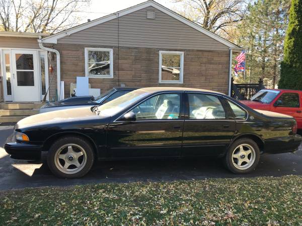 96 Chevy impala ss - cars & trucks - by owner - vehicle automotive... for sale in Antioch, IL – photo 2