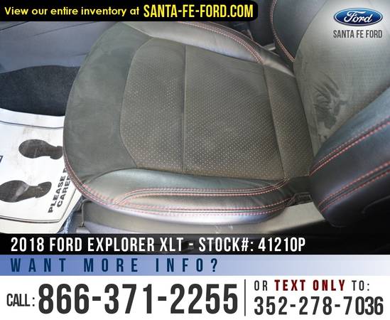 2018 FORD EXPLORER XLT Camera, Leather/Suede Seats, WiFi for sale in Alachua, FL – photo 13