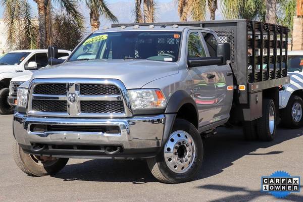 2017 Ram 5500 Diesel Tradesman Crew Cab 4x4 Utility Stake Bed #34039... for sale in Fontana, CA – photo 3