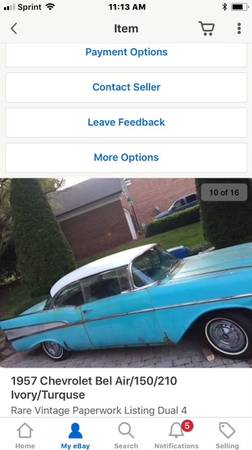1957 Chevrolet Bel Air Hardtop Very Rare Dual Carb Car - cars & for sale in Independence, MO – photo 7