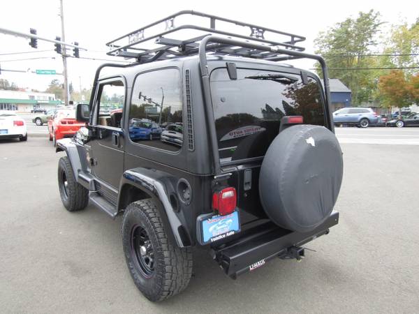 2000 Jeep Wrangler 2dr Sahara *BLACK* 4.0 6CLY HARDTOP 139K - cars &... for sale in Milwaukie, OR – photo 9