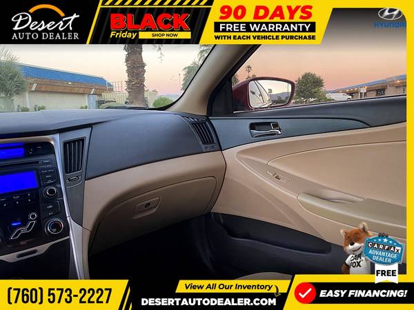 2013 Hyundai Sonata Free Carfax GLS PZEV Sedan - PRICE ROLLBACK -... for sale in Palm Desert , CA – photo 10