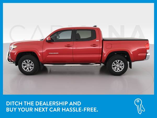 2016 Toyota Tacoma Double Cab SR5 Pickup 4D 5 ft pickup Red for sale in Augusta, GA – photo 4
