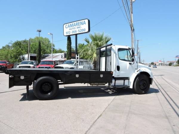 2009 FREIGHTLINER BUSINESS CLASS M2 16 FOOT FLATBED with for sale in Grand Prairie, TX – photo 5