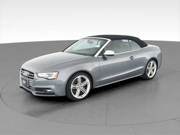 2014 Audi S5 Premium Plus Convertible 2D Convertible Gray - FINANCE... for sale in Louisville, KY – photo 3