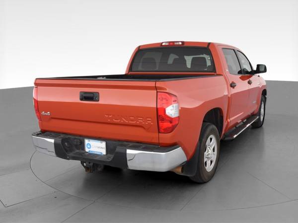 2018 Toyota Tundra CrewMax SR5 Pickup 4D 5 1/2 ft pickup Orange - -... for sale in Placerville, CA – photo 10