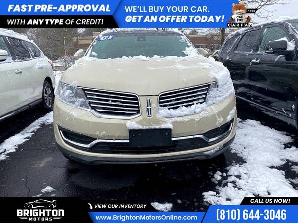 2016 Lincoln MKX Reserve AWD! AWD FOR ONLY $348/mo! - cars & trucks... for sale in Brighton, MI – photo 3