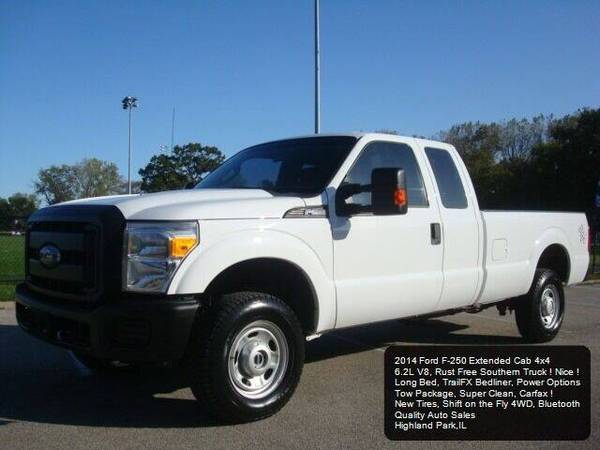 2014 Ford F-250 SuperDuty 4X4 Ext Cab Long Bed 4x4 F250 F350 1 Owner for sale in Highland Park, WI – photo 3