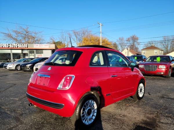 2012 FIAT 500 COUPE LOUNGE CLEAN TITLE ONLY 65K MILES NO ACCIDENTS -... for sale in Riverview, MI – photo 3