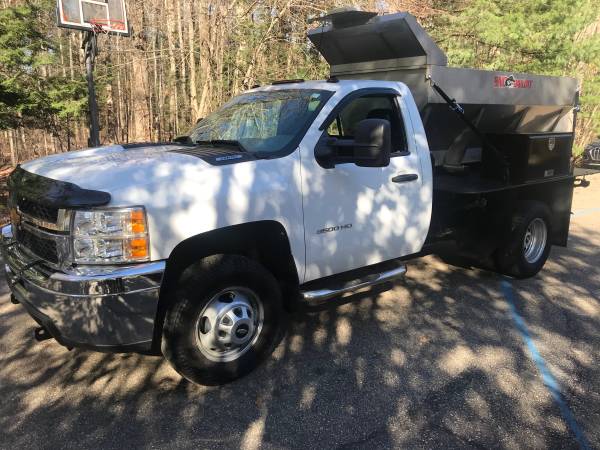 2012 Chevy Silverado with plow and sander - cars & trucks - by owner... for sale in Oakham, MA – photo 6