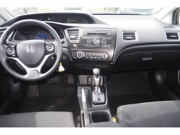 2013 Honda Civic Sdn LX sedan Gray - - by dealer for sale in Plymouth, MA – photo 8
