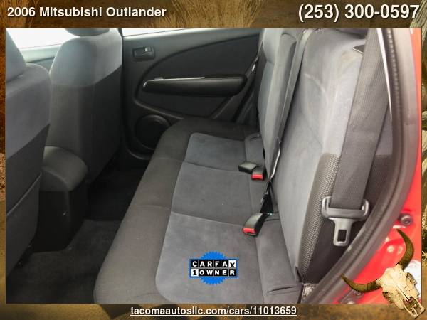 2006 Mitsubishi Outlander LS 4dr SUV wAutomatic - cars & trucks - by... for sale in Tacoma, WA – photo 14