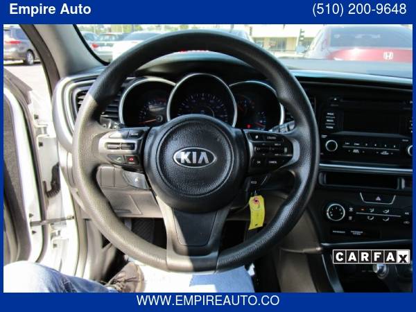 2015 Kia Optima 4dr Sdn LX with Clearcoat Paint - cars & trucks - by... for sale in Hayward, CA – photo 16