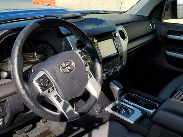 2018 Toyota Tundra CrewMax SR5 Pickup 4D 5 1/2 ft pickup Blue - -... for sale in Visalia, CA – photo 22