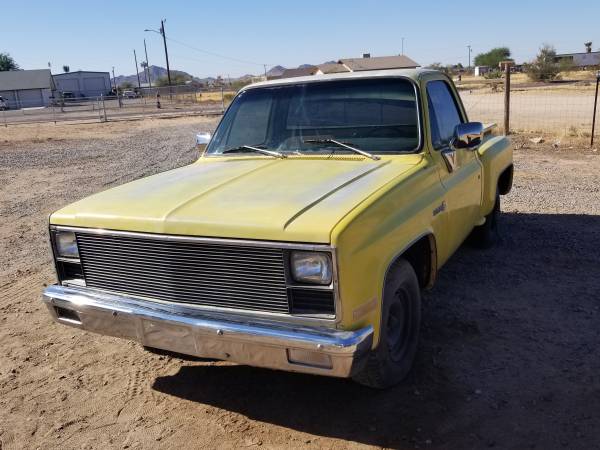 1981 Chevy C10 squarebody Shortbed pickup - cars & trucks - by owner... for sale in Palo Verde, AZ – photo 8
