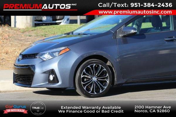 2015 Toyota Corolla S Plus LOW MILES! CLEAN TITLE - cars & trucks -... for sale in Norco, CA – photo 12