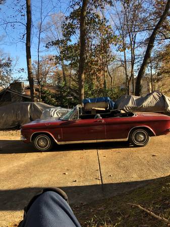 1964 Corvair Convertible 4-speed - cars & trucks - by owner -... for sale in Knoxville, TN – photo 17