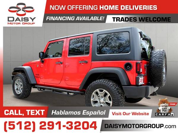 2014 Jeep Wrangler Unlimited 4WDSport 4 WDSport 4-WDSport for only for sale in Round Rock, TX – photo 7
