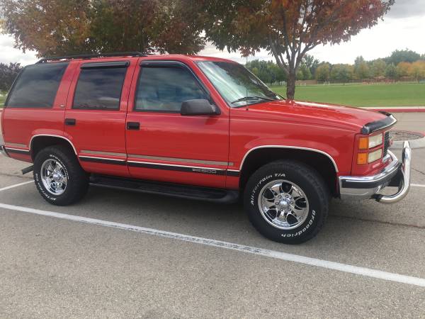 What do you have to TRADE? Very nice 1999 GMC Yukon for sale in Boise, ID – photo 4