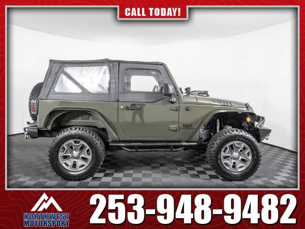 Lifted 2015 Jeep Wrangler Willys 4x4 - - by dealer for sale in PUYALLUP, WA – photo 4