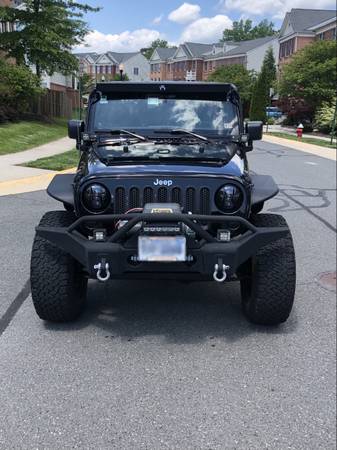 2014 Custom Black Mountain 4WD Jeep Rubicon - - by for sale in CHANTILLY, District Of Columbia – photo 3