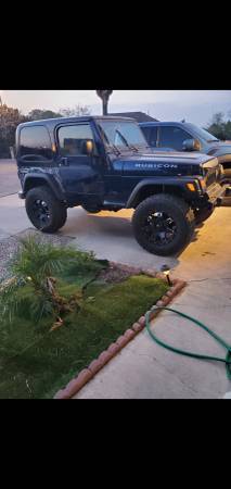 2005 jeep wrangler 4x4 v6 automatic hardtop or trade - cars & for sale in McAllen, TX – photo 2