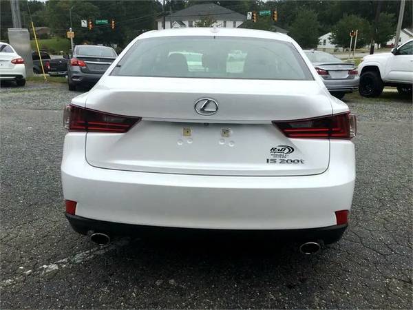 2016 Lexus IS 200t - - by dealer - vehicle automotive for sale in Greensboro, NC – photo 4