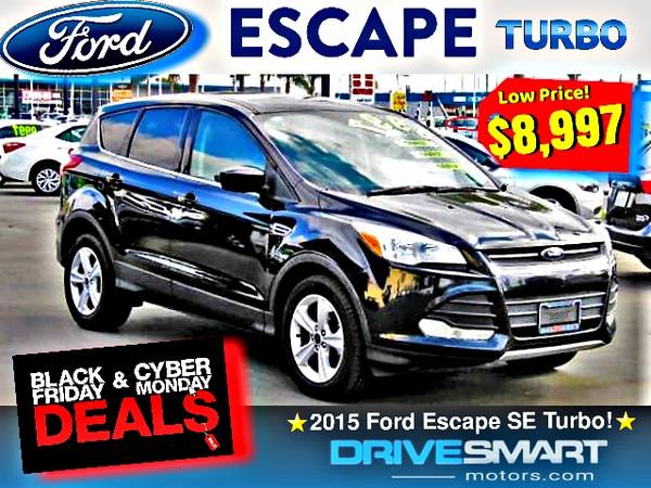 ''LOW PRICE" 😍 NEW BODY STYLE! 2015 FORD ESCAPE TURBO! BAD CREDIT... for sale in Orange, CA