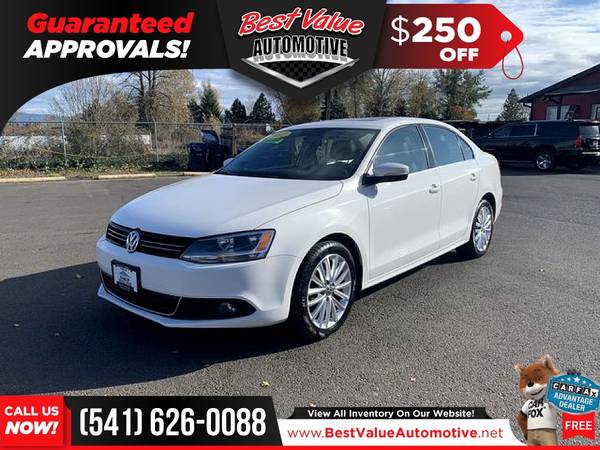 2012 Volkswagen Jetta SEL w/Sunroof FOR ONLY $173/mo! - cars &... for sale in Eugene, OR – photo 3