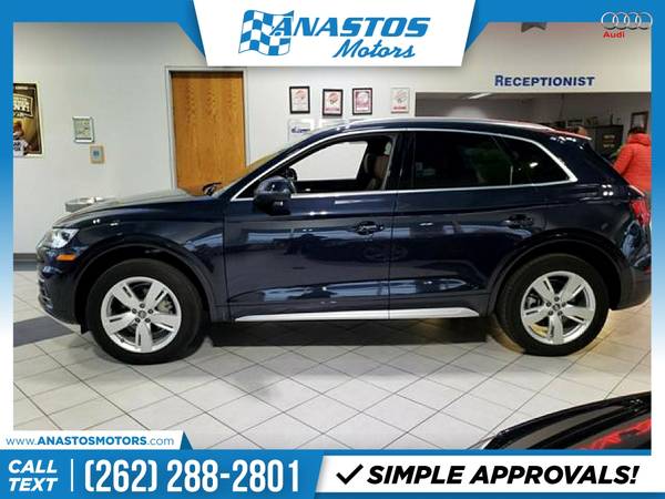 2018 Audi Q5 Q 5 Q-5 FOR ONLY 448/mo! - - by dealer for sale in Kenosha, WI – photo 5