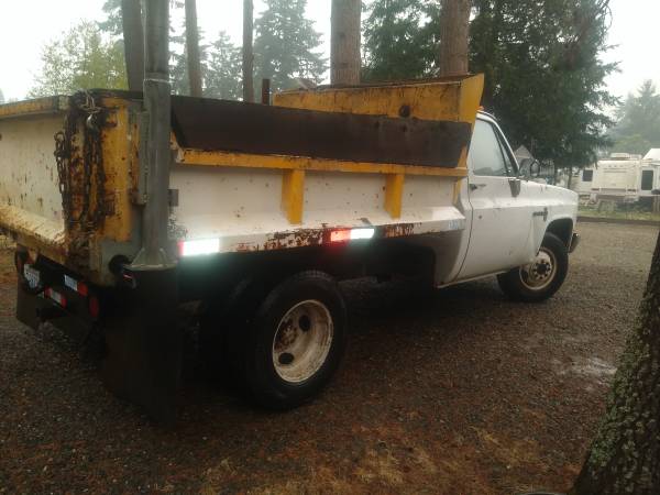 86 Chevy dump truck - cars & trucks - by owner - vehicle automotive... for sale in Port Hadlock, WA – photo 2