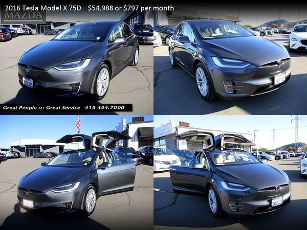 2018 Tesla Model X 100D FOR ONLY $1,080/mo! - cars & trucks - by... for sale in San Rafael, CA – photo 14