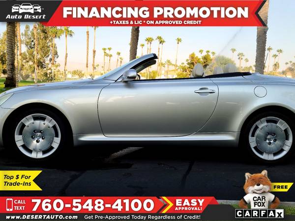 2004 Lexus *SC* *430* Only $303/mo! Easy Financing! - cars & trucks... for sale in Palm Desert , CA – photo 11