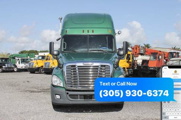 2014 Freightliner Cascadia Sleeper Truck For Sale *WE FINANCE BAD... for sale in Miami, FL – photo 2