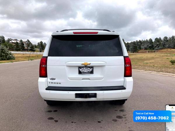 2015 Chevrolet Chevy Tahoe 4WD 4dr LT - CALL/TEXT TODAY! - cars &... for sale in Sterling, CO – photo 5