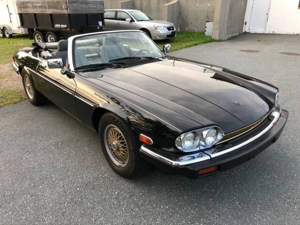 1989 Jaguar XJS Convertible - Black on Gray Leather - Only 58K - Nice! for sale in Westport , MA – photo 6