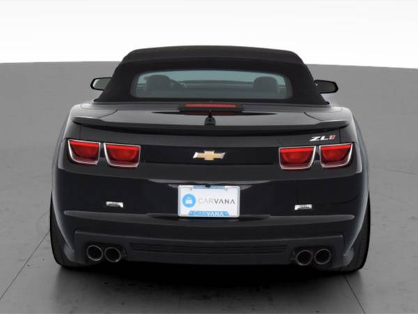 2013 Chevy Chevrolet Camaro ZL1 Convertible 2D Convertible Black - -... for sale in Haverhill, MA – photo 9