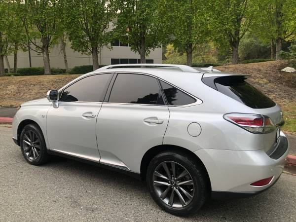 2013 Lexus RX350 F-Sport 4WD --Clean title, Low Miles, Loaded Up-- -... for sale in Kirkland, WA – photo 5