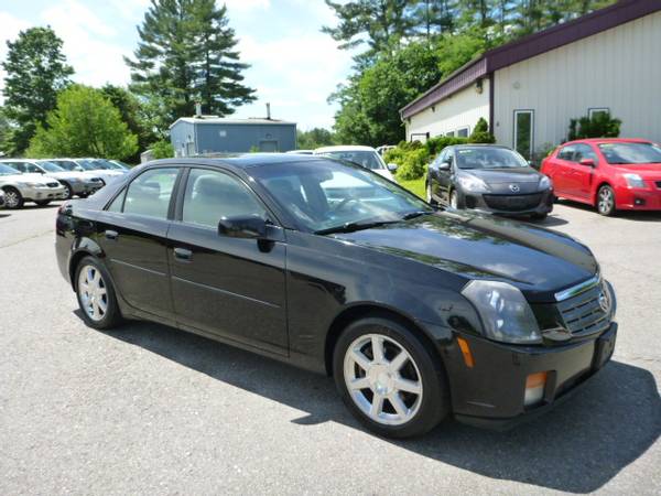 2004 CADILLAC CTS CLEAN LOADED BLACK ON BLACK LEATHER ROOF NICE CAR for sale in Milford, ME – photo 6
