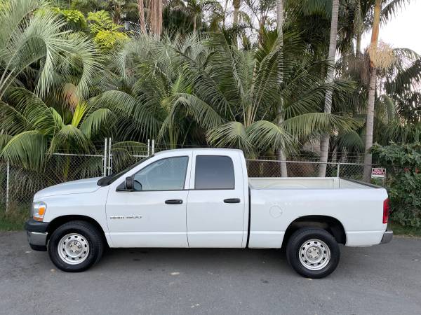 2006 DODGE RAM 1500 QUAD CAB ST 4D 6 1/4 FT,6 SPEED MANUAL,133K... for sale in San Diego, CA – photo 2