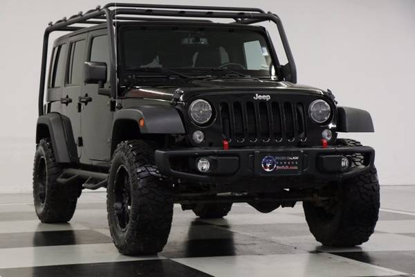 SPORTY Black WRANGLER *2015 Jeep Unlimited Rubicon Hard Rock 4X4... for sale in Clinton, AR – photo 14