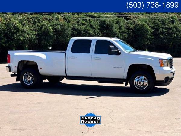 2011 GMC SIERRA SLT 4DR CREW CAB 3500 HD 4X4 DIESEL DULLY LB with for sale in Gladstone, OR – photo 3