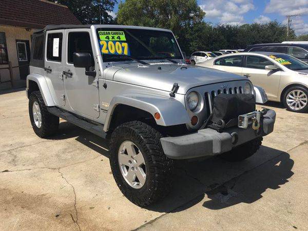 2007 Jeep Wrangler Unlimited Sahara 4x4 4dr SUV - WE FINANCE... for sale in St. Augustine, FL – photo 6