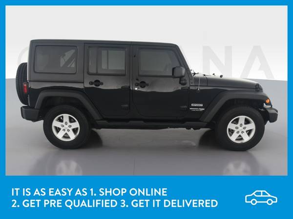 2018 Jeep Wrangler Unlimited Sport S (JK) Sport Utility 4D suv Black for sale in Madison, WI – photo 9